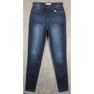 Y2K Mudd FLX Stretch Super High Rise Jean Legging Dark Wash Skinny Jeans Size 7